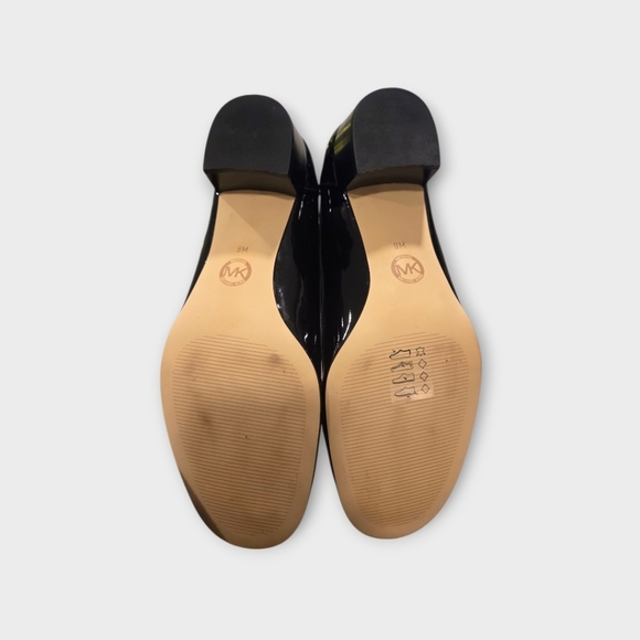 Michael Kors Lainey Mid Dress Loafer – Patent Black, Size 9 - Picture 8 of 13
